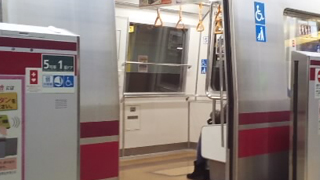 大江戸線5号車1ドア