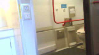 251系車椅子トイレ