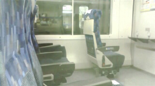 E257系幕張車両センター車両車椅子席